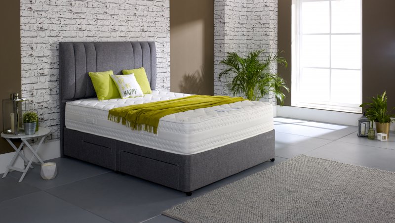 Gel Comfort 1000 Bed Collection 150cm Platform Top Set