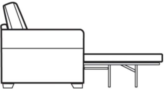 Dereham Sofa Collection 2 Seater Sofa Bed - Pocket Sprung Cover - A