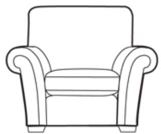 Dereham Sofa Collection Chair Cover - A