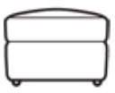 Dereham Sofa Collection Foot Stool Cover - A