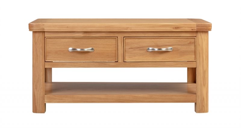 Chedworth Oak Dining Collection Coffee Table with Drawers