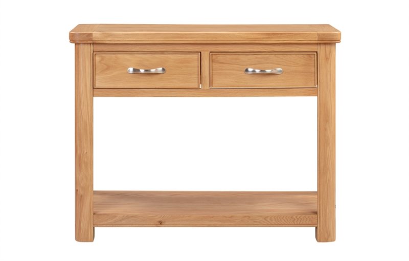 Chedworth Oak Dining Collection 2 Drawer Console Table