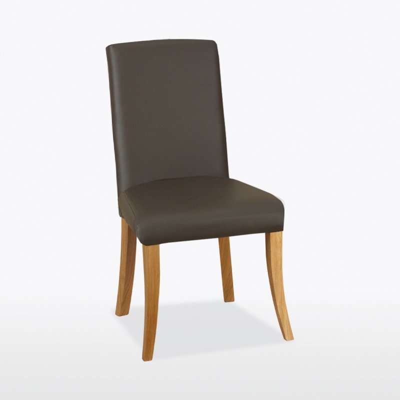 Balmoral chair - Upholstered in leather