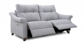 G Plan Riley Collection Large Manual Double Recliner Sofa W Grade Cover