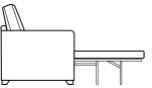 2 Seater Sofa Bed Regal Cover - SE