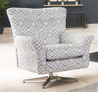 Wellington Swivel Chair Collection Swivel Chair XE Fabric