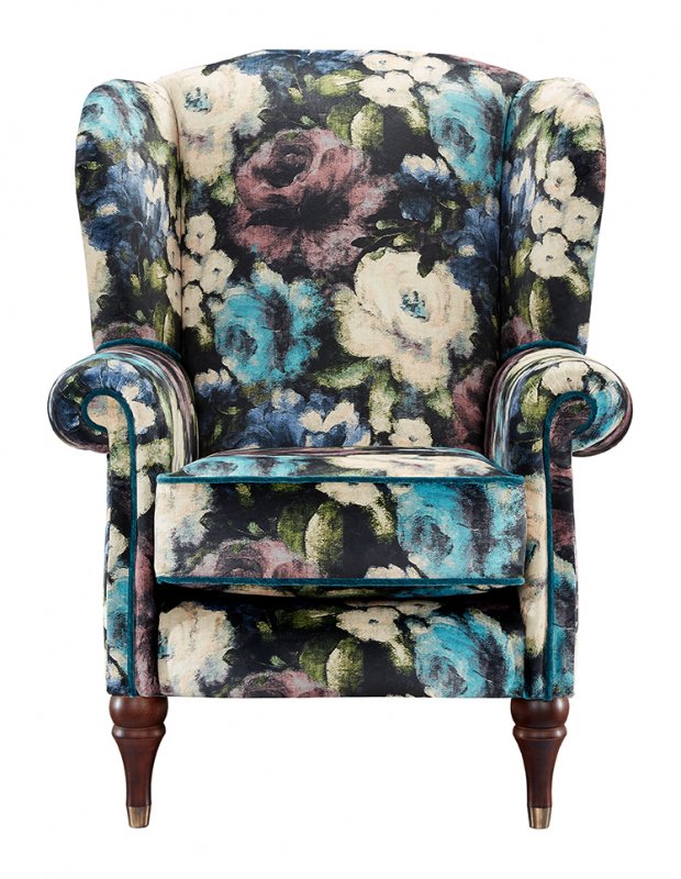 Queen Anne Chair B Grade Fabric