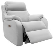 G-Plan Kingsbury Sofa Collection Electric Recliner Chair with USB Fabric - B