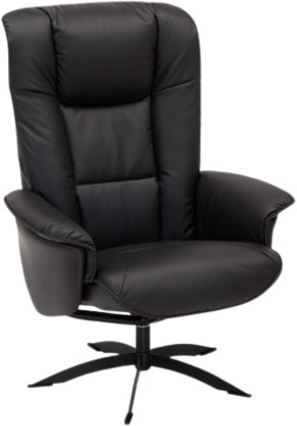 Alvor Swivel Recliner Chair  - Soleda Full Leather Base A