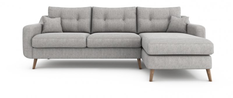 Lurano Sofa Collection Large Chaise Sofa - Leather