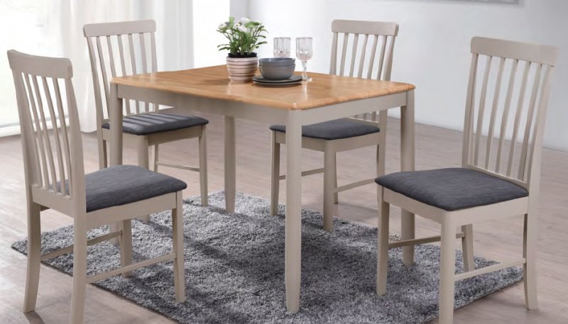 Rectangular Dining Table and 4 Chairs