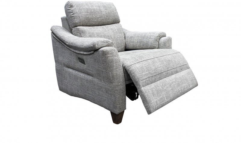 G Plan Hurst Sofa Collection Elec Rec Chair with USB Fabric - A