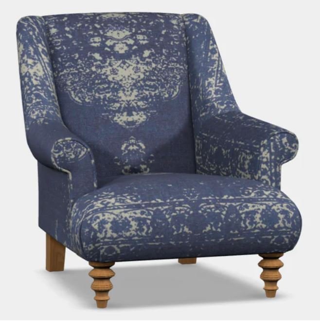 Tetrad Jacaranda Chair Bagru Print Collection 