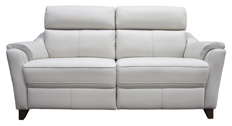 G Plan Hurst  Large Sofa Man Rec DBL Leather - L