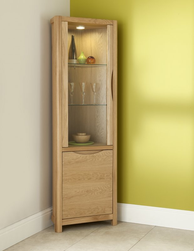 CORNER DISPLAY CABINET