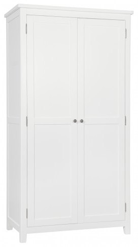 Chilford Bedroom Collection Full Hanging Wardrobe - White