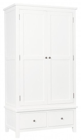 Chilford Bedroom Collection Gents Wardrobe - White