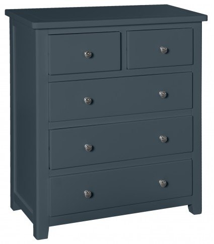 Chilford Blue Collection 2+3 Drawer Chest 