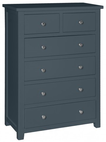 Chilford Blue Collection 2+3 Drawer Chest 