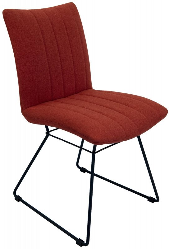 Mila Dining Chair - Burnt Orange