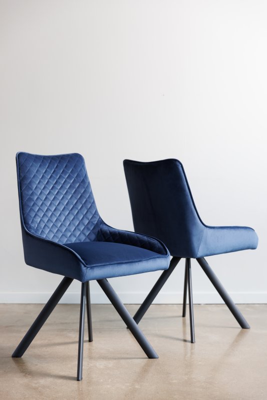 Dining Chair - Dark Blue