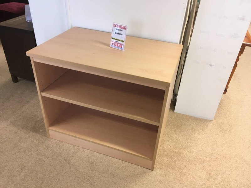 Home Office Bookcase Beech Finish