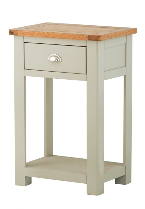 Tiverton 1 Drawer Console Table - Stone