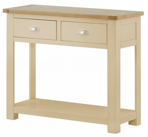 Tiverton 2 Drawer Console Table - Stone