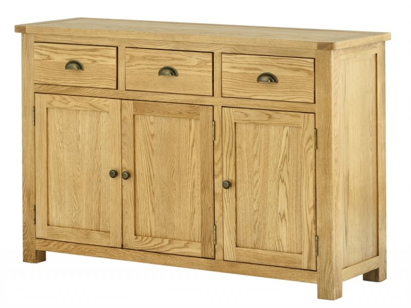 Tiverton 3 Door Sideboard - Oak