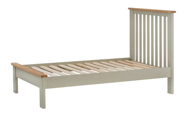 Tiverton Bedroom Single Bedstead - Stone