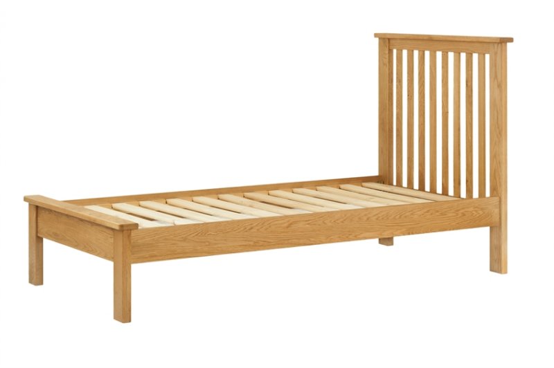 Tiverton Bedroom Single Bedstead - Oak