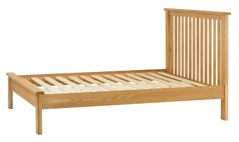 Tiverton Bedroom Double Bedstead - Oak