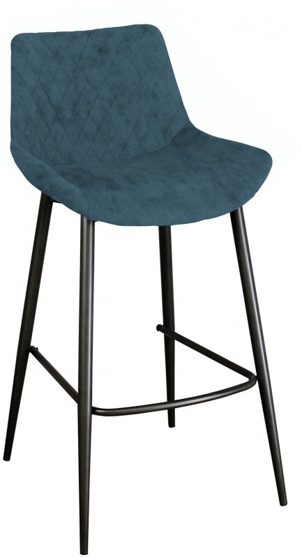 Piper Collection Barstool - Mineral Blue