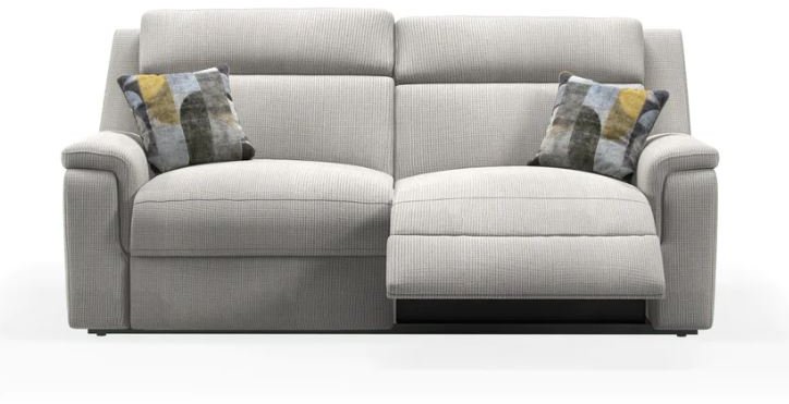 Sydney Sofa Collection 3 Seater Power Recliner Settee Synergy Fabric