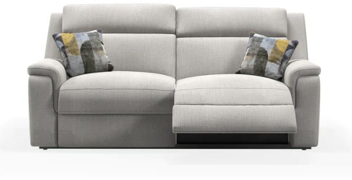 Sydney Sofa Collection 3 Seater Manual Recliner Settee Synergy Fabric
