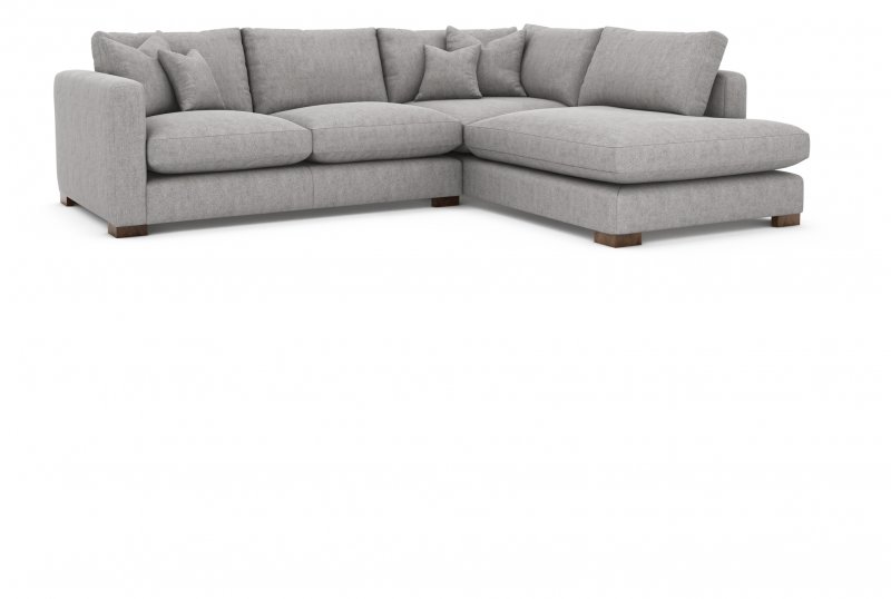 Kobe Collection Small Corner Sofa - Left Hand Facing - Foam Seats -B Grade Fabric
