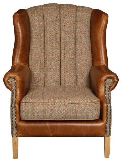 Fluted Wing Armchair - Fast Track (3HTW Hunting Lodge)