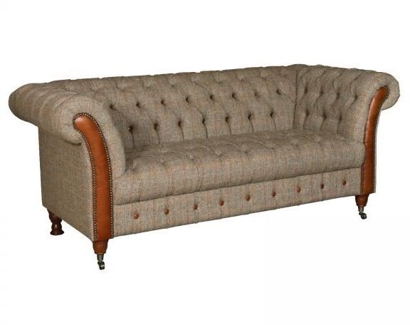 Chester Lodge 3 Seater Sofa - Fast Track (3HTW Hunting Lodge)