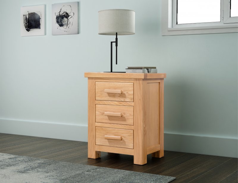 Bedside Cabinet with 3 Drawers