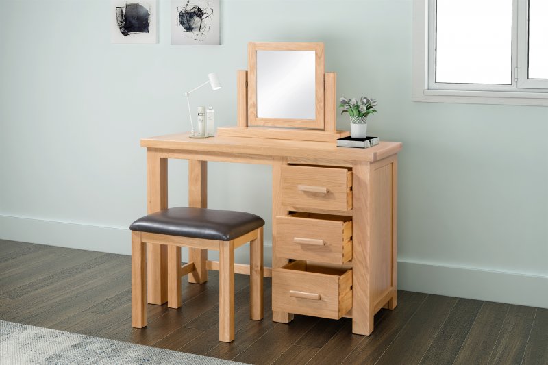 Portland Dressing Table/ Mirror & Stool