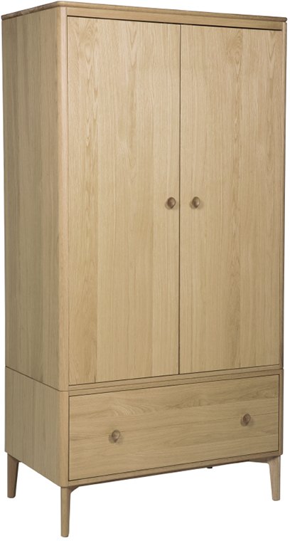 Larvik Bedroom 2 Door Wardrobe