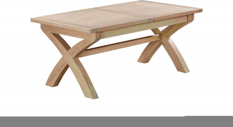 180cm - 240cm  Cross Leg Dining Table