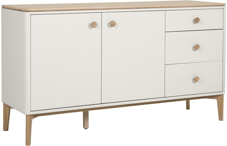 Larvik Dining Collection Large Sideboard Cashmere &  Oak