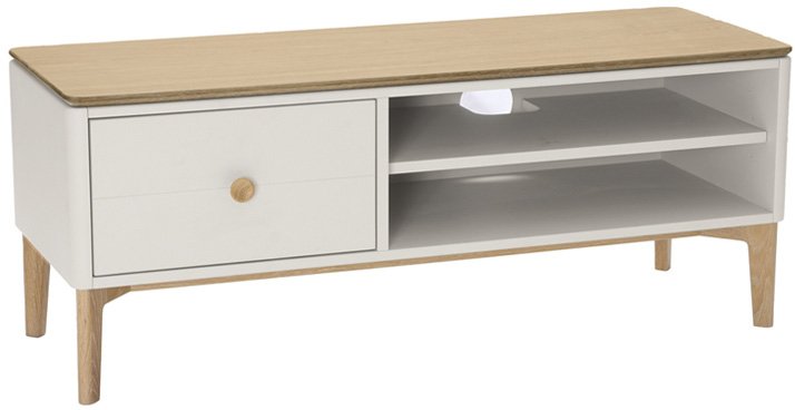 Larvik Dining Collection TV Unit Cashmere &  Oak