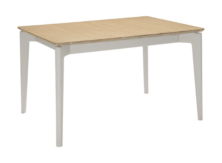 Larvik Dining Collection Dining Table 125-165cm Extending Cashmere &  Oak