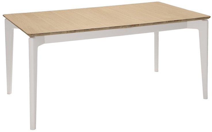 Larvik Dining Collection Dining Table 160-200cm Extending Cashmere & Oak