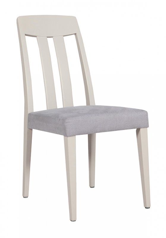 Larvik Dining Collection Slat Back Dining Chair - Cashmere Grey