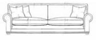 Dalston Sofa Collection 3 Seater Sofa Price Band A