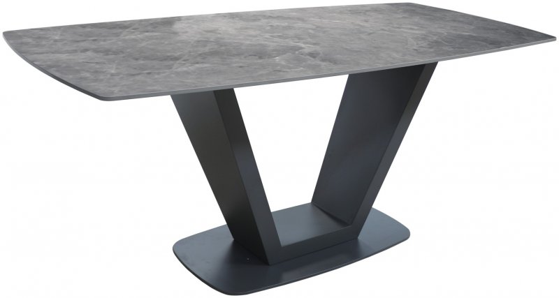 Veneto 180cm Dining Table - Grey