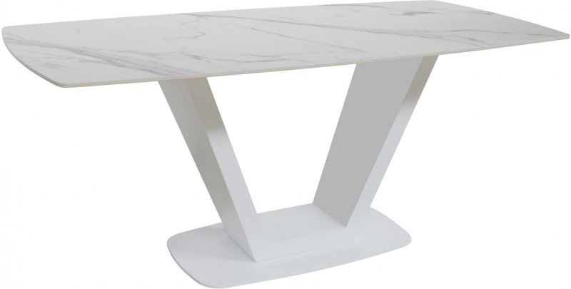 Veneto 180cm Dining Table - White